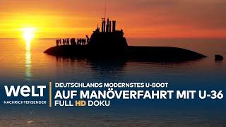 KAMPFMASCHINE: "Northern Coasts" - Deutschlands modernstes U-Boot U-36 im Einsatz | WELT Doku