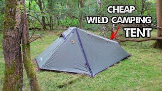 I Bought A Cheap Tent For Wild Camping! (Was It Worth It)