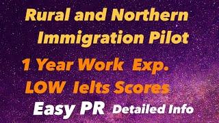 Rural and Northern Immigration Pilot // RNIP //Detailed Information // Work Requirements