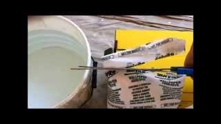 How to mix / mixing wallpaper paste