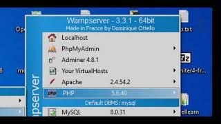 Add Any version Of php  To Wampserver Windows10