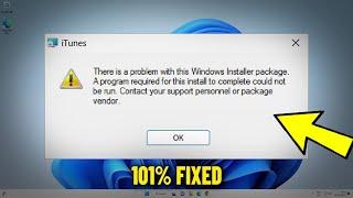 Problem Windows Installer Package in Windows 11 /10/8/7 - How To Fix Program / DLL / Script .msi 