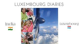 Journey from Kochi  to Luxembourg  Travel Vlog | MalayaliFamilyinLuxembourg