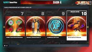 SEASON 4 REWARDS (Level 1 - Level 40) NBA 2K23