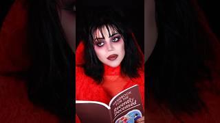 strange and unusual 🪲 Lydia Deetz wedding look! #beetlejuice #halloween #halloweenmakeuplook