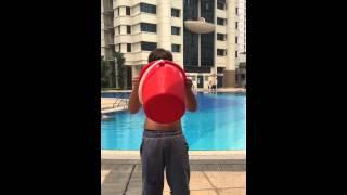 Ice bucket challenge AIS Singapore