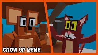 Grow Up Meme (Roblox Kitty Animation)