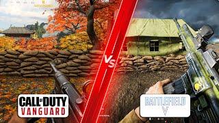Call of Duty: Vanguard vs Battlefield 5 - Direct Comparison! Attention to Detail & Graphics!