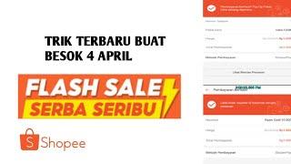 Trik Flash Sale Shopee Serba Seribu- Di jamin 100% Berhasil