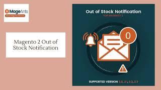 MageAnts Magento 2 Out of Stock Notification Extension