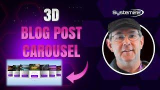 Divi Theme 3D Blog Carousel 