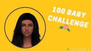 100 Baby Challenge The Sims 4 | Meet Toni