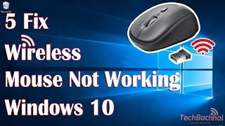 Wireless Mouse Not Working Windows 10 - 5 Fix in 3:21 Mints