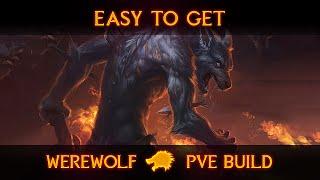 ESO Werewolf PVE Build - Easy Get - Hunding's Rage - Deadly Strike - Stormfist