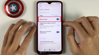 How to enable/disable Raise to wake on Xiaomi Redmi 8 Android 10