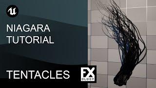 VFX  Ue5.1 Niagara - [ ENG ] - Tentacles (Tutorial)