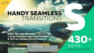 Handy Seamless Transitions | Pack & Script /// After Effects Template