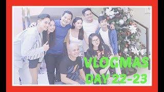 VLOGMAS Day22-23: House Christmas Party | Anna Cay 