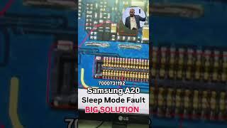 Samsung A20 Sleep mode fault #viral #repair  #training  #solution  #asiatelecom  #shortsvideos