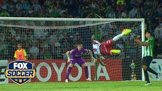 Player scores Suarez-like bicycle kick in Copa Lib | FOX SOCCER