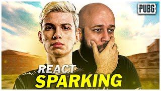 REAGINDO AO SPARKING *o melhor jogador de pubg do BRASIL* PUBG REACT