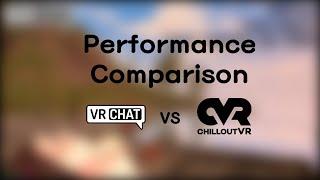 Performance Comparison : VRChat vs ChilloutVR