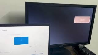 How to fix "input not supported" error, while connecting HDMI any Laptop to VGA Monitor?