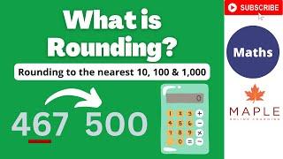 What is Rounding Numbers? ► How to Round to the nearest 10, 100, 1000 | Learn Maths