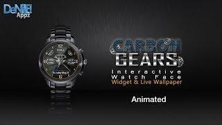 Carbon Gears HD Watch Face, Widget & Live Wallpaper