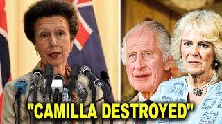 Princess Anne Grabs Mic & HUMILIATES Camilla On LIVE TV... Just Watch How Everyone Reacts