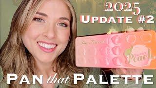  Pan that Palette 2025 // Too Faced Sweet Peach palette - Update #2 