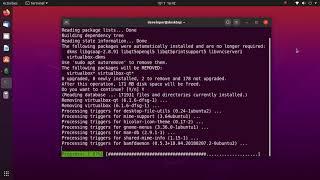 How to safely uninstall Virtualbox from Ubuntu 20.04/18.04/16.04 LTS via Terminal.