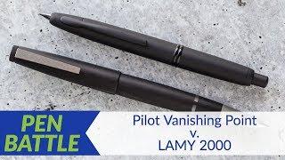 Pen Battle: Pilot Vanishing Point v. LAMY 2000