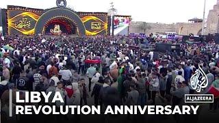 Libyans celebrate 13th anniversary of revolution, despite conflict and political division