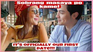 FIRST OFFFICIAL DATE NI KATHRYN AT ALDEN ipinakita sa publiko as Couple️