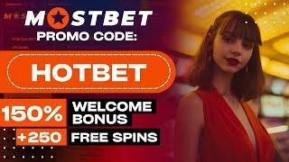 MOSTBET PROMO CODE - $450 Bonus +250FS: get your sports bonus now