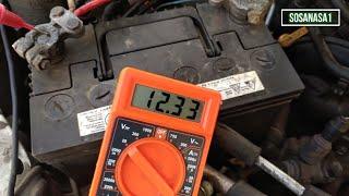 How to Test a Car Battery with a digital Multimeter