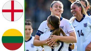 England vs Lithuania | Highlights | U19 Women's European Championship 14-07-2024