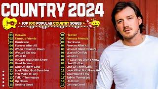 Top Country Songs 2024  Morgan Wallen, Luke Bryan, Luke Combs, Chris Stapleton, Kane Brown, 