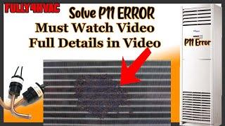 P11 error Code York floor Standing Unit 5tons||P11 error||Air Conditioner LP HP Switch Gas leak