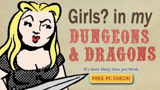 The Original Female Character Rules in D&D