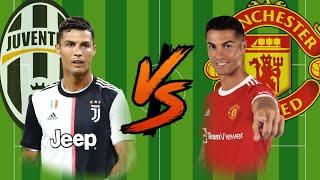 Juventus Ronaldo vs Man.United Ronaldo