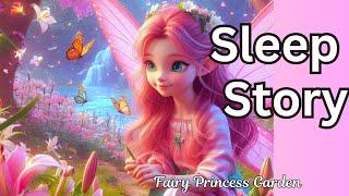  Flower Fairy Princess Magical Garden | One hour Calm sleep story for kids and grown-ups