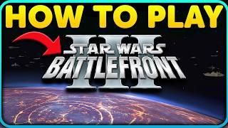 How to Play Star Wars Battlefront 3 NEW 2008 Build!