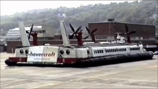 SRN4 Hovercraft Princess Margaret Departing Dover Summer 2000 - Highlights From Escape From Thanet
