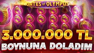 Slot Oyunları  Gates Of Olympus 1000 Türkçe  3.000.000 TL Rekor Kazanç 1000x Oyunu