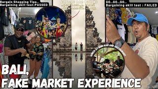 "Exploring the Fake Markets of Kuta, Bali | Bargain Shopping Tips"