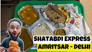 Amritsar To Delhi | Swarna Shatabdi Express | Train Food Experiance