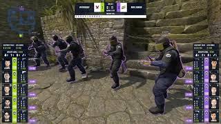 RuFire 1VS3 CLUTCH ATTEMP! - VP PRODIGY VS NAVI JUNIOR - WePlay Academy League - CSGO