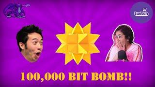 100k Bit Bomb on Twitch | 4,300,000 Bits | davej974